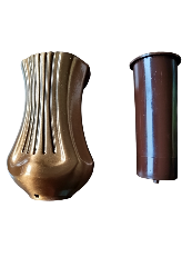 VASE + RESERVE EAU  Hauteur 12 cm