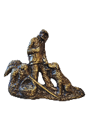 RETOUR DE CHASSE CHAMPIGNONS  18 x 12 cm