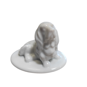 BASSET PORCELAINE  5 x 8 cm