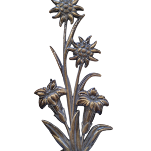 EDELWEISS ET CROCUS  20 x 8 cm