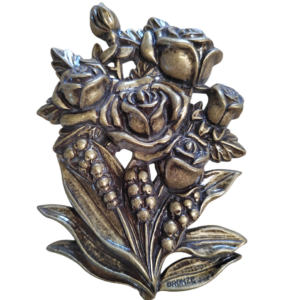 ROSES + MUGUET  11.8 x 8.5 cm