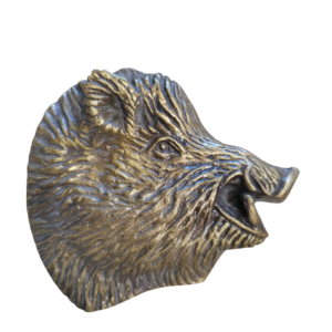 TETE DE SANGLIER  10 x 9 cm