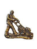 HOMME + TONDEUSE  16 x 15.5 cm