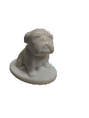 BOULEDOG PORCELAINE  6 x 8 cm