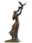 FEMME + ENVOL COLOMBE  18 x 7 cm