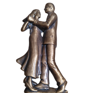 COUPLE DE DANSEUR  22 x 10 cm
