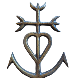 CROIX CAMARGUAISE  16 x 10.5 cm