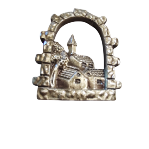 FENETRE + VILLAGE  8 x 7 cm
