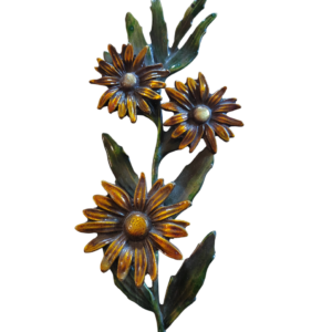 FLEURS COULEUR  24 x 11 cm