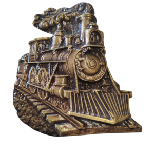 LOCOMOTIVE A VAPEUR  15 x 13 cm