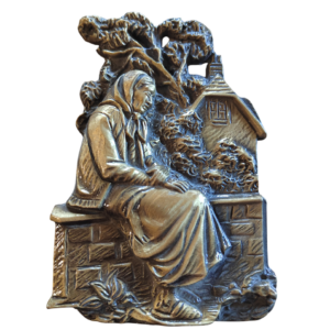 MAMIE ASSISE  13 x 10 cm