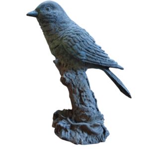 OISEAU SUR BRANCHE  11 x 11.5 x 6.5 cm