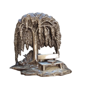 SAULE PLEUREUR  15 x 14 cm