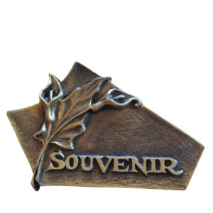 SOUVENIR AVEC BLE  9.5 x 14.5 cm