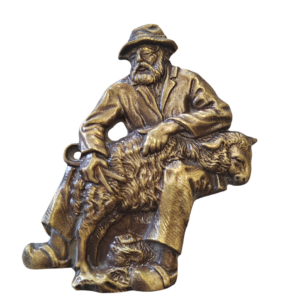 TONTE DE MOUTON  13 x 9 cm