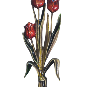 TULIPES COULEURS  17.5 x 7 cm
