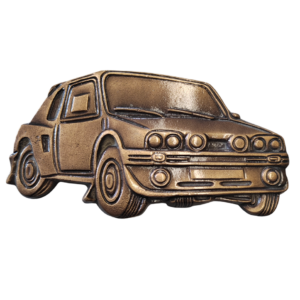 VOITURE DE RALLYE  14 x 8 cm