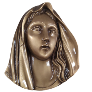 TETE DE VIERGE 13.5 x 12 cm