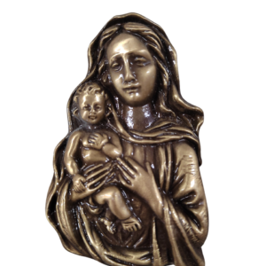 VIERGE A L'ENFANT  9 x 6 cm